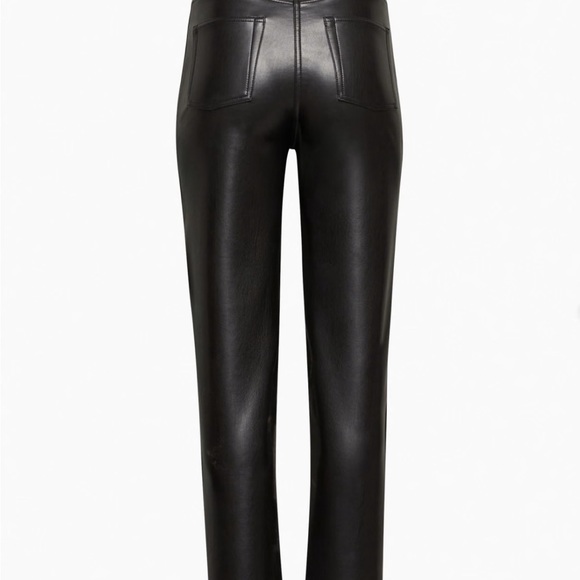 Aritzia Wilfred the Melina Pant Vegan Leather size 4 short length, never worn - Picture 3 of 11